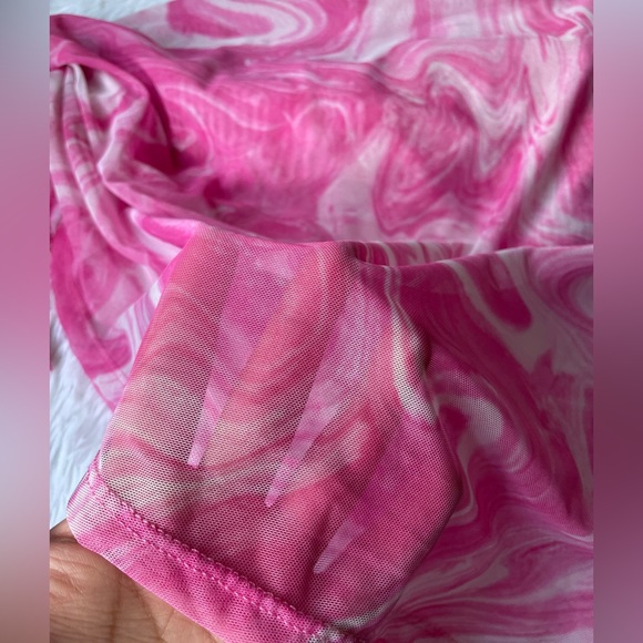 Naked wardrobe One-Piece Swimsuit 💗 and Swim Cover - Picture 4 of 4